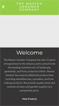 Mobile Screenshot of mastergardner.com